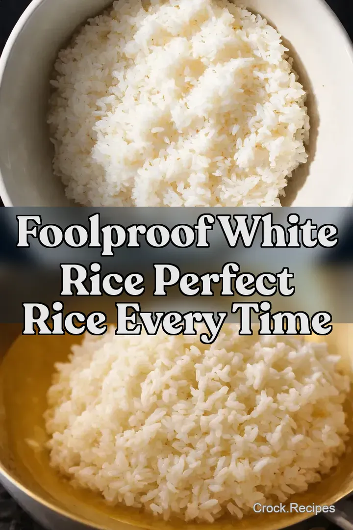 Foolproof White Rice Perfect Rice Every Time