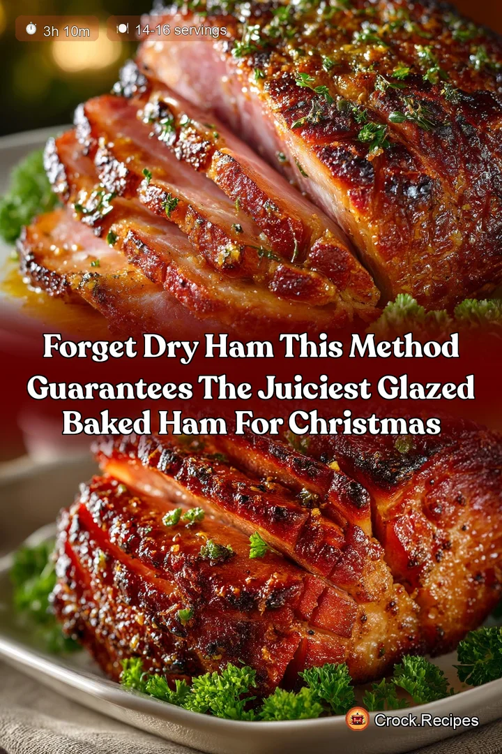 Forget dry ham This method guarantees the juiciest Glazed Baked Ham for Christmas