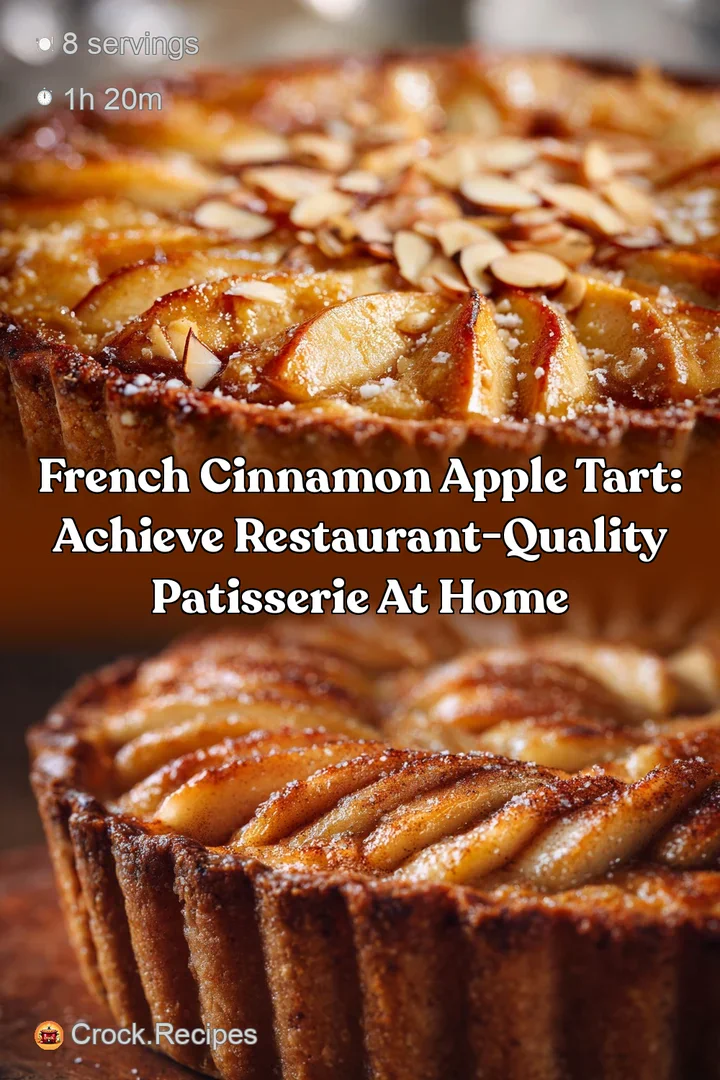 French Cinnamon Apple Tart: Achieve Restaurant-Quality Patisserie at Home