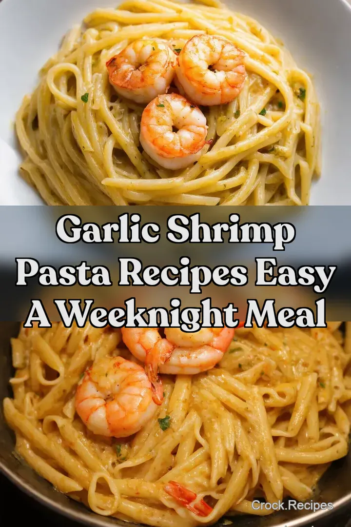Garlic Shrimp Pasta Recipes Easy A Weeknight Meal