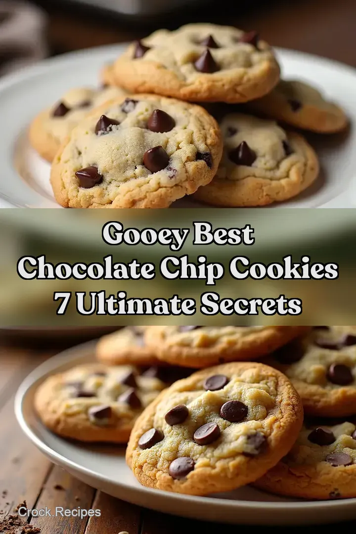 Gooey Best Chocolate Chip Cookies 7 Ultimate Secrets