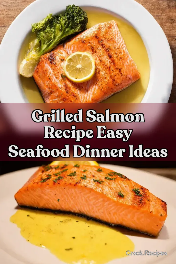 Grilled Salmon Recipe Easy Seafood Dinner Ideas