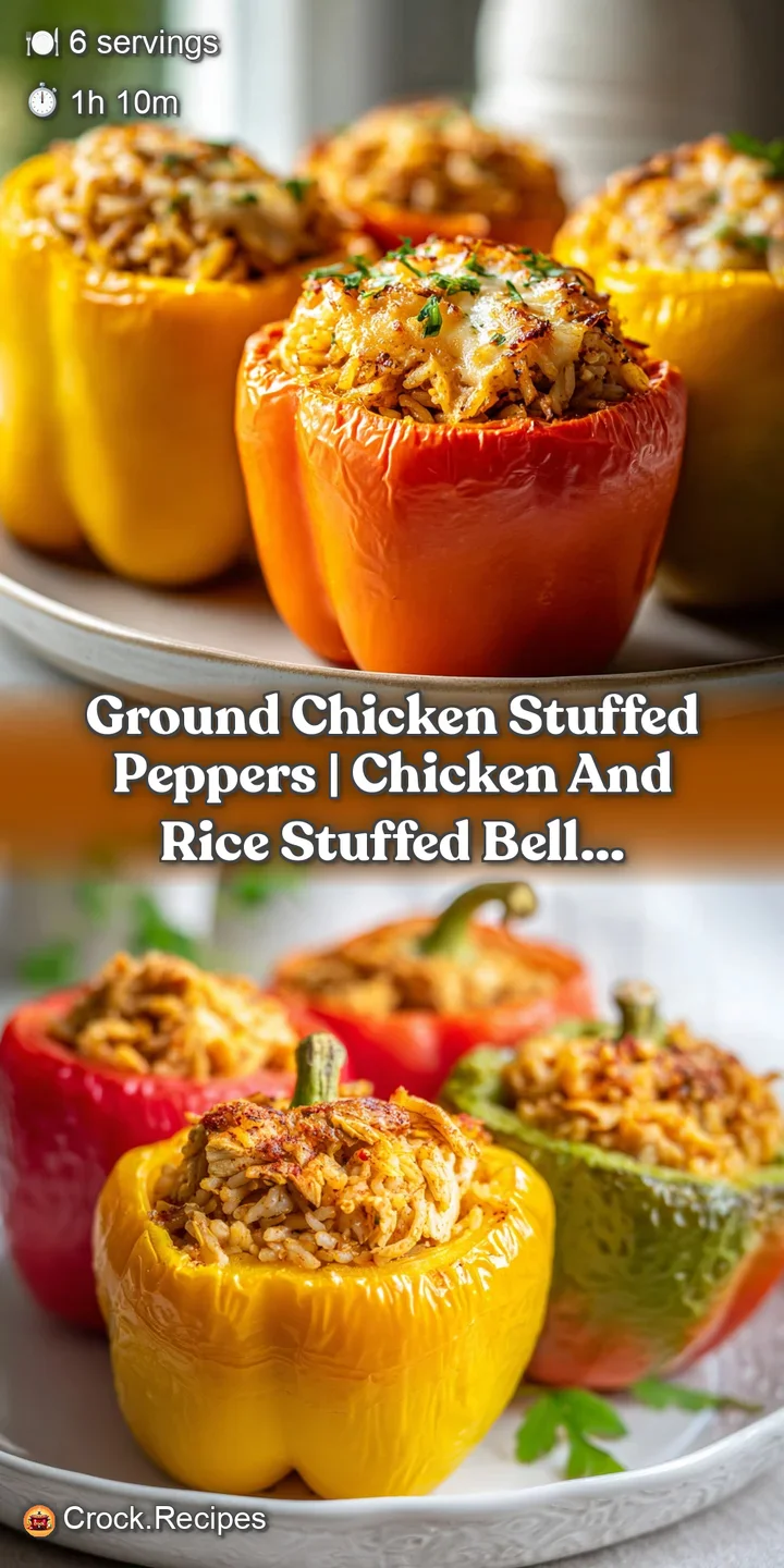 Close-up of bubbly melted mozzarella atop a charred bell pepper, revealing a hearty mix of seasoned rice and chicken.