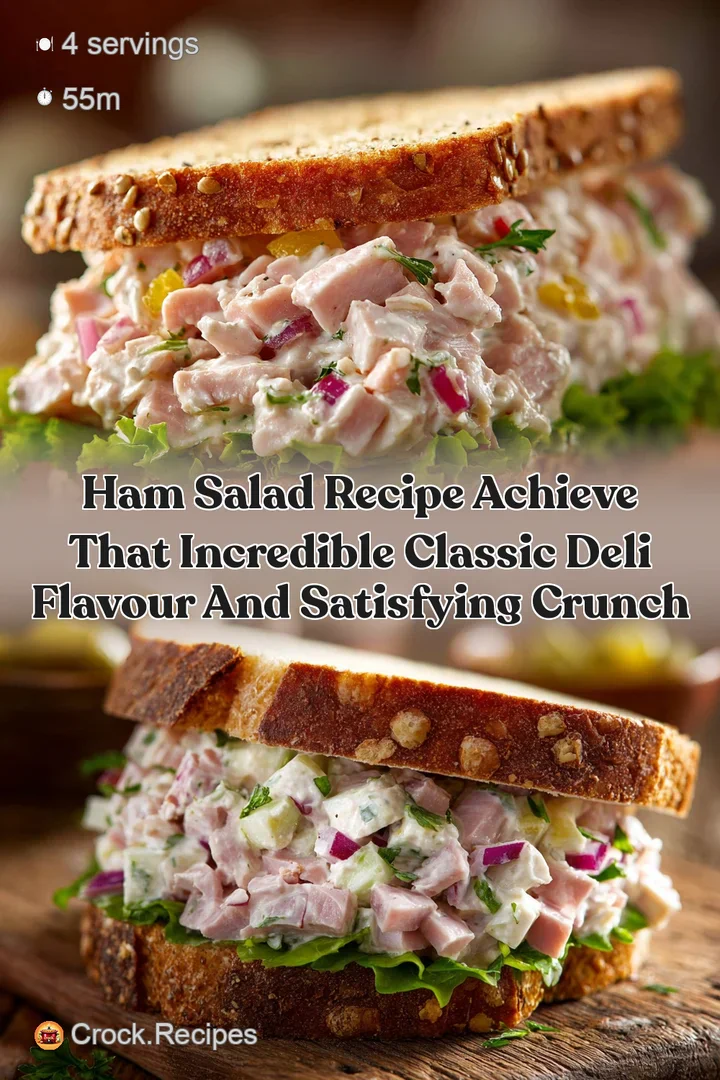 Ham Salad Recipe Achieve that incredible classic deli flavour and satisfying crunch