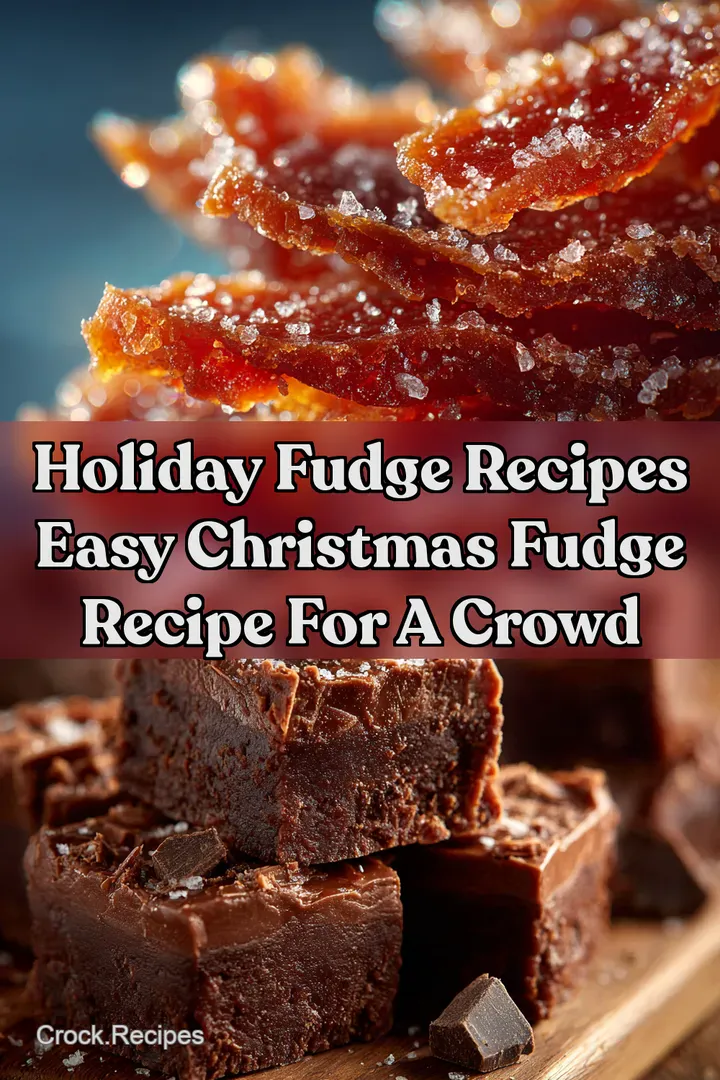 Holiday Fudge Recipes Easy Christmas Fudge Recipe for a Crowd