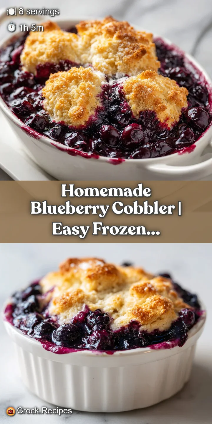 Close-up of juicy, bursting dark blue berries oozing from beneath a crisp, sugary golden crust with a soft interior.