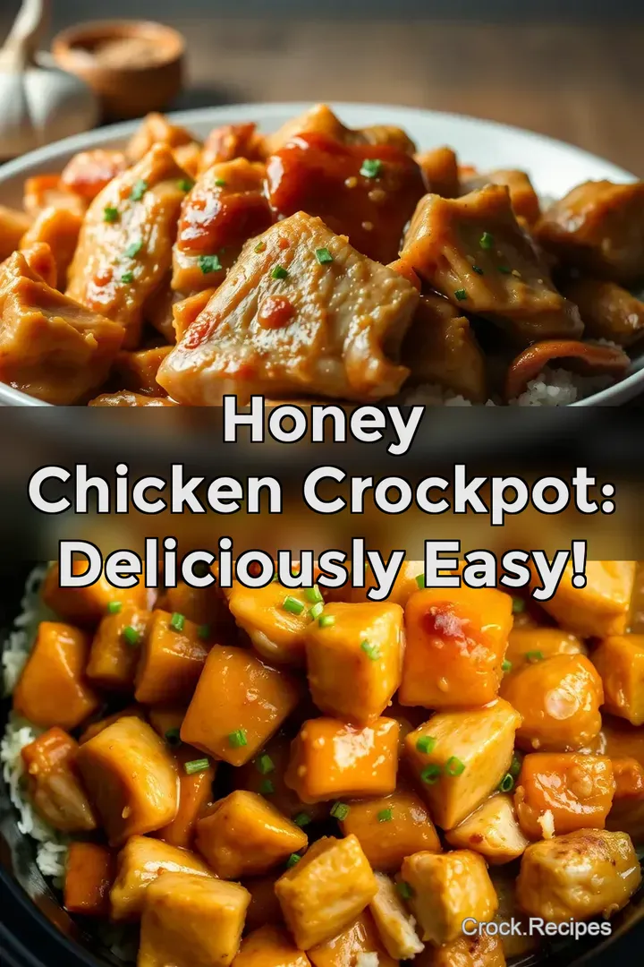 Honey Chicken Crockpot: Deliciously Easy!