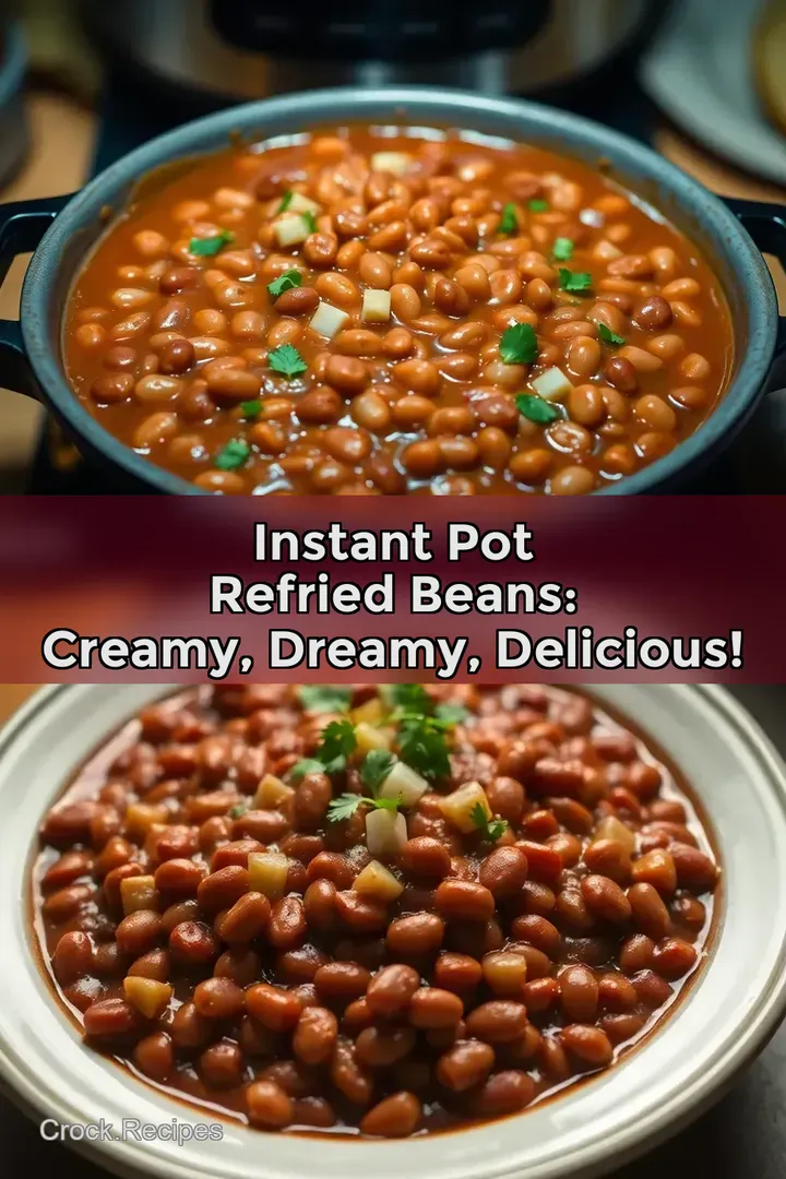 Instant Pot Refried Beans: Creamy Dreamy Delicious!