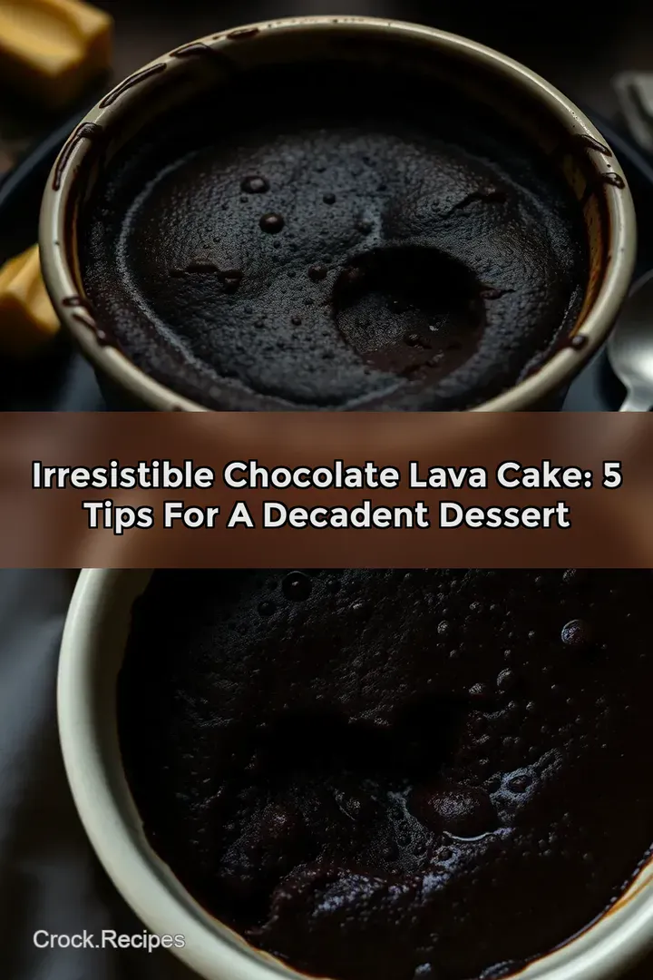 Irresistible Chocolate Lava Cake: 5 Tips for a Decadent Dessert