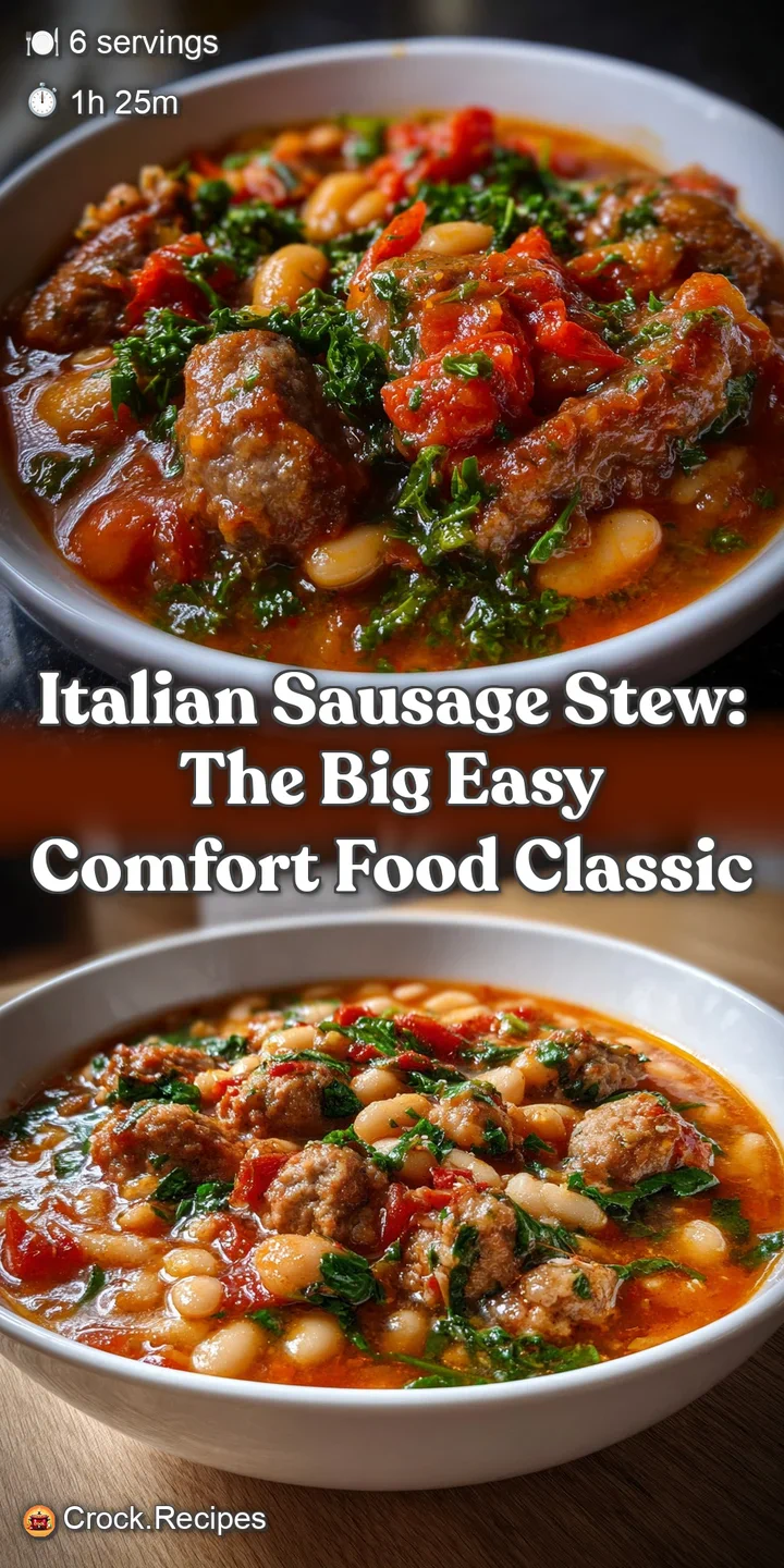 Italian Sausage Stew: The Big Easy Comfort Food Classic