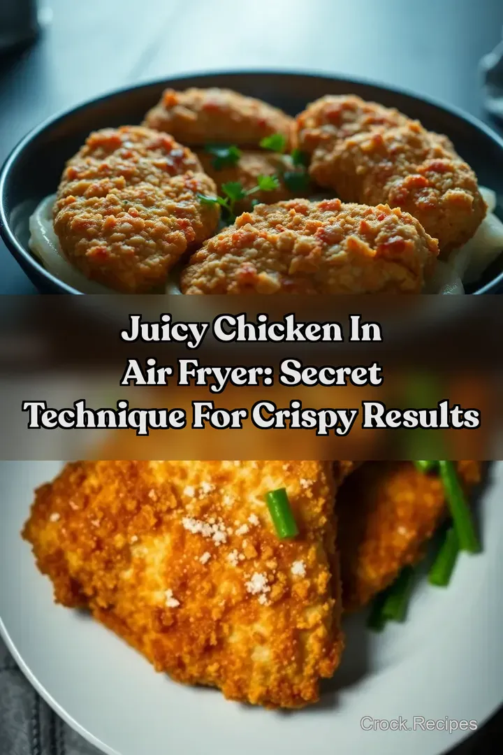 Juicy Chicken In Air Fryer: Secret Technique For Crispy Results