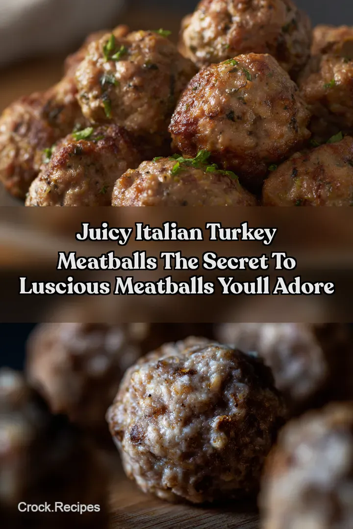 Juicy italian turkey meatballs The Secret to Luscious Meatballs Youll Adore