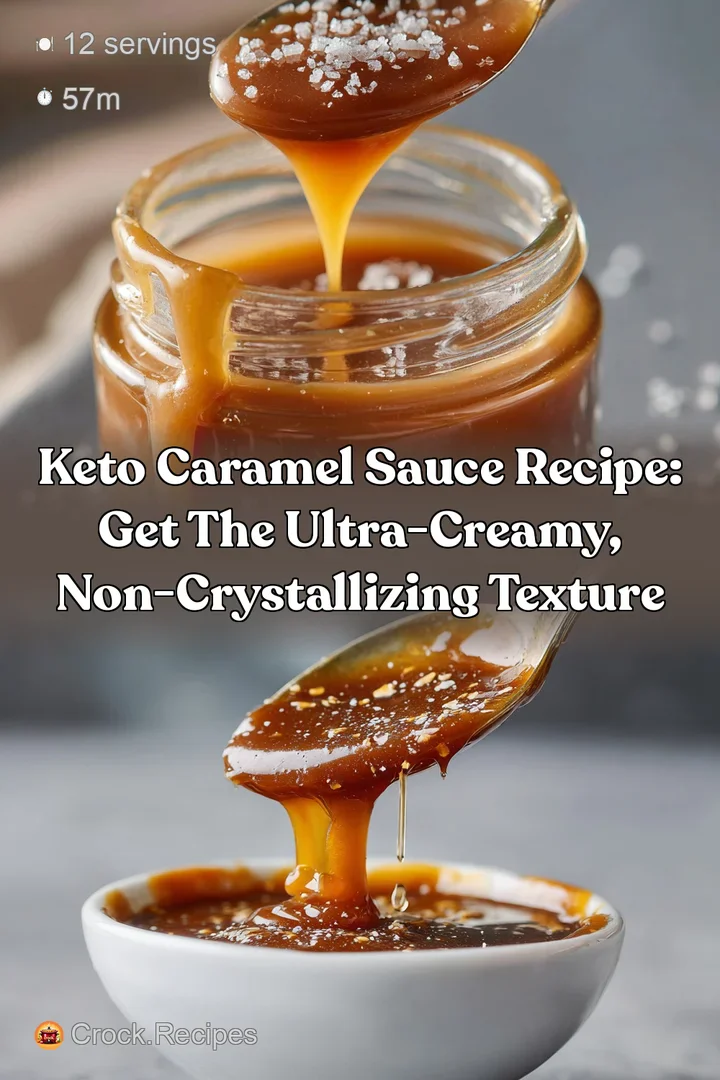 Keto Caramel Sauce Recipe: Get the Ultra-Creamy Non-Crystallizing Texture