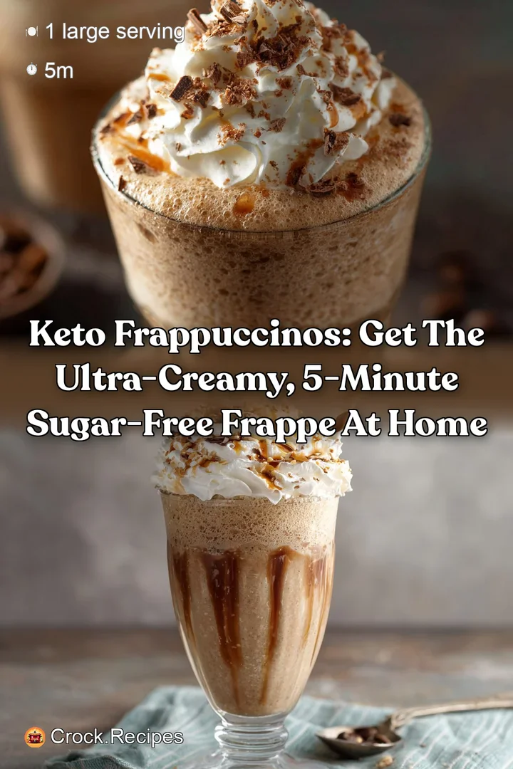 Keto Frappuccinos: Get The Ultra-Creamy 5-Minute Sugar-Free Frappe At Home