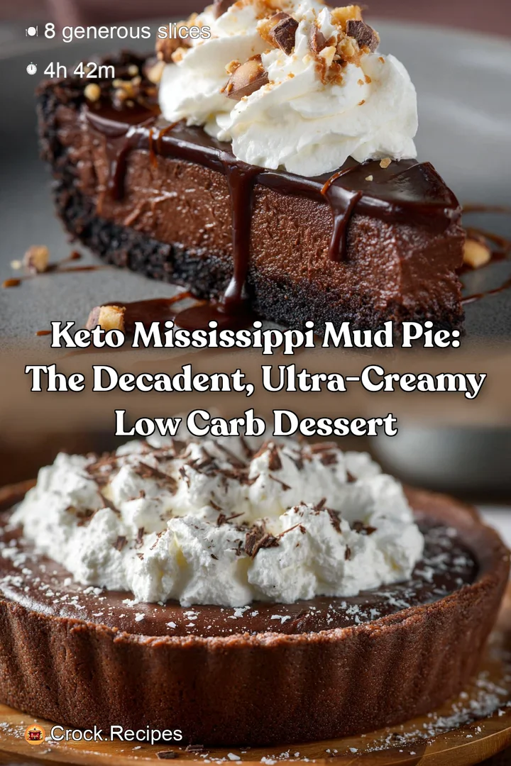 Keto Mississippi Mud Pie: The Decadent Ultra-Creamy Low Carb Dessert