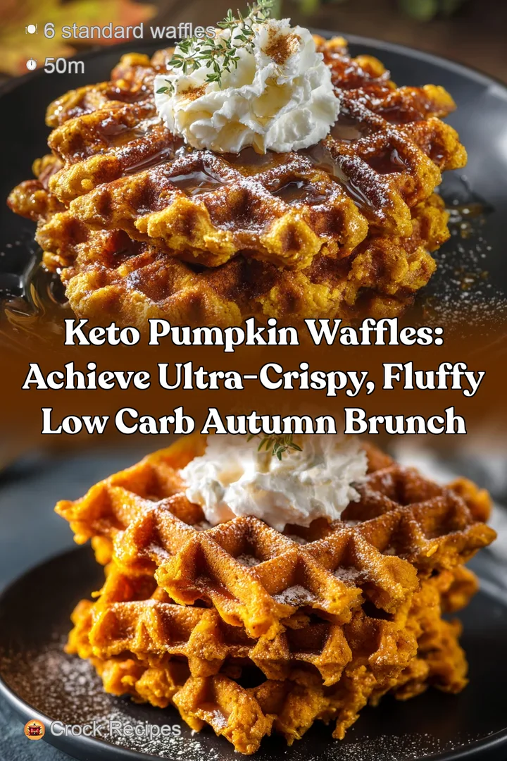 Keto Pumpkin Waffles: Achieve Ultra-Crispy Fluffy Low Carb Autumn Brunch