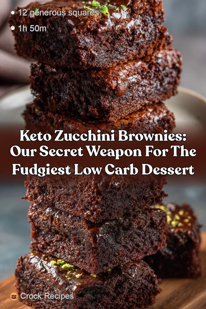 Keto Zucchini Brownies: Our Secret Weapon for the Fudgiest Low Carb Dessert