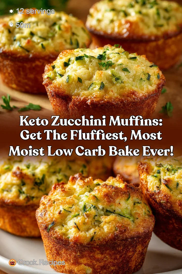 Keto Zucchini Muffins: Get the Fluffiest Most Moist Low Carb Bake Ever!