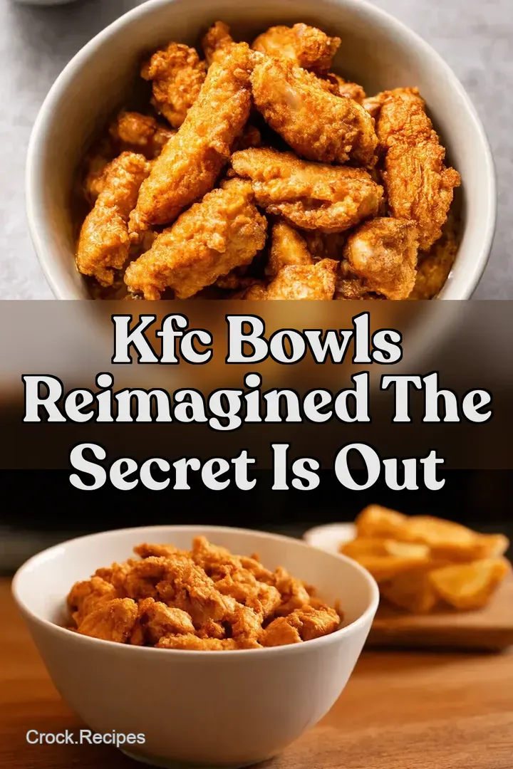 KFC Bowls Reimagined The Secret Is Out