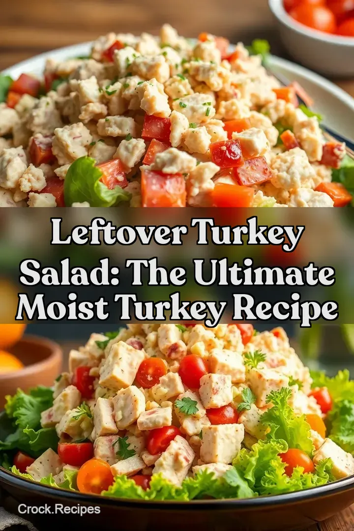 Leftover Turkey Salad: The Ultimate Moist Turkey Recipe
