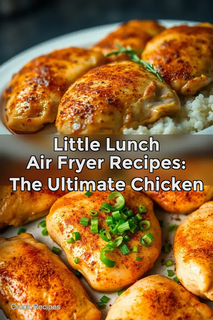 Little Lunch Air Fryer Recipes: The ULTIMATE Chicken