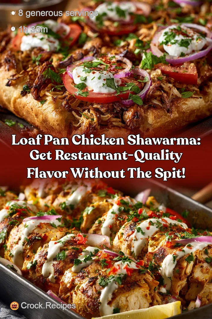 Loaf Pan Chicken Shawarma: Get Restaurant-Quality Flavor without the Spit!