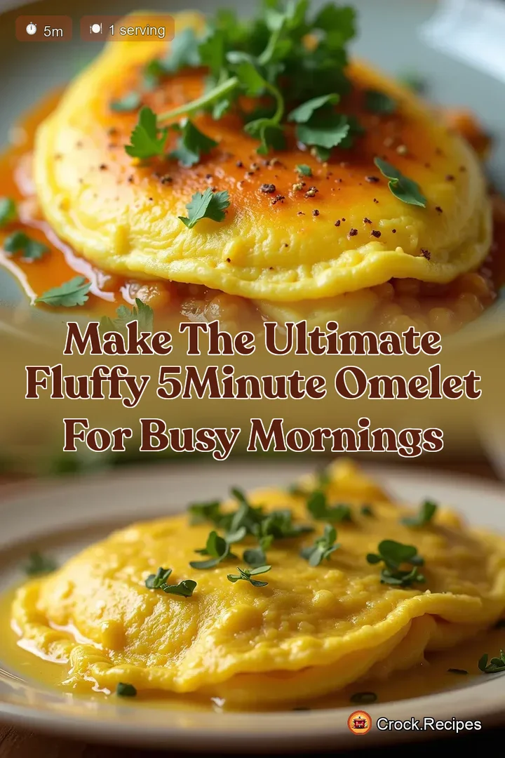 Make The Ultimate Fluffy 5Minute Omelet for Busy Mornings