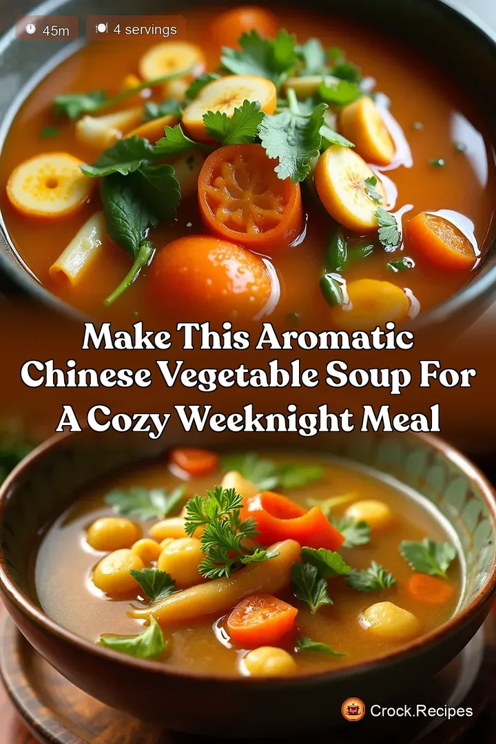 Make This Aromatic Chinese Vegetable Soup for a Cozy Weeknight Meal