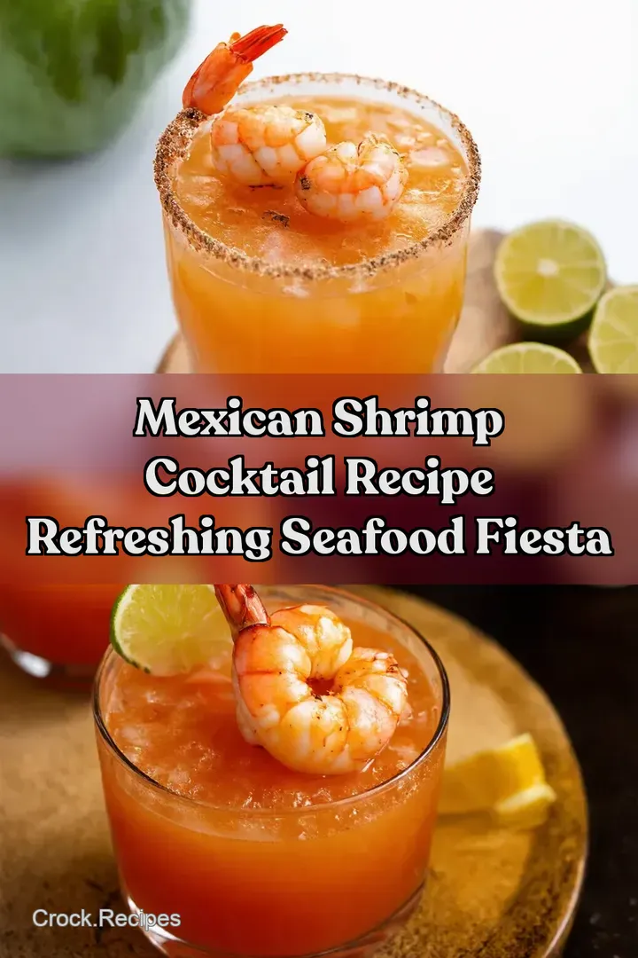 Mexican Shrimp Cocktail Recipe Refreshing Seafood Fiesta