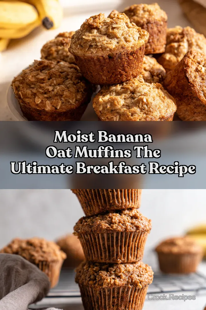 Moist Banana Oat Muffins The Ultimate Breakfast Recipe