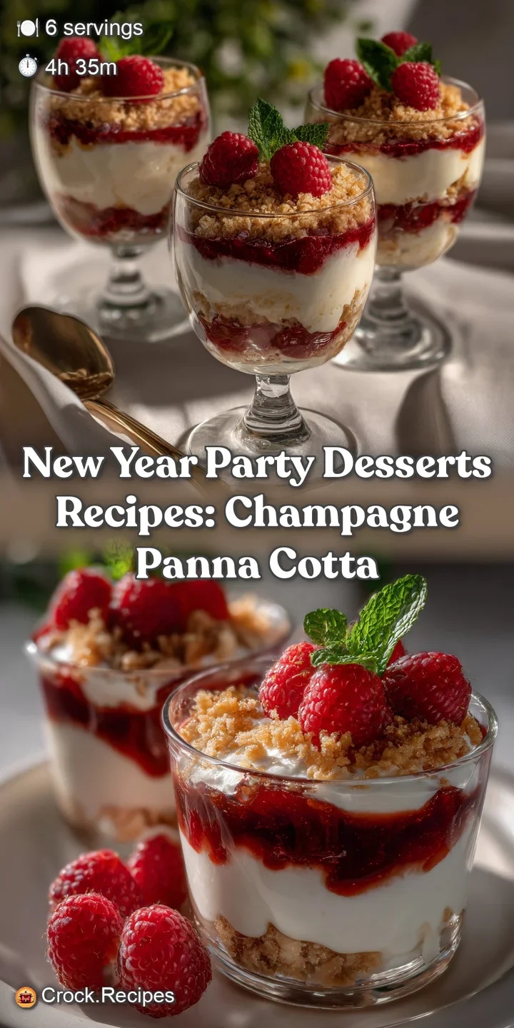 Close-up of a glistening, layered parfait in a glass, showcasing creamy textures and a symphony of bright red, pink, and w...