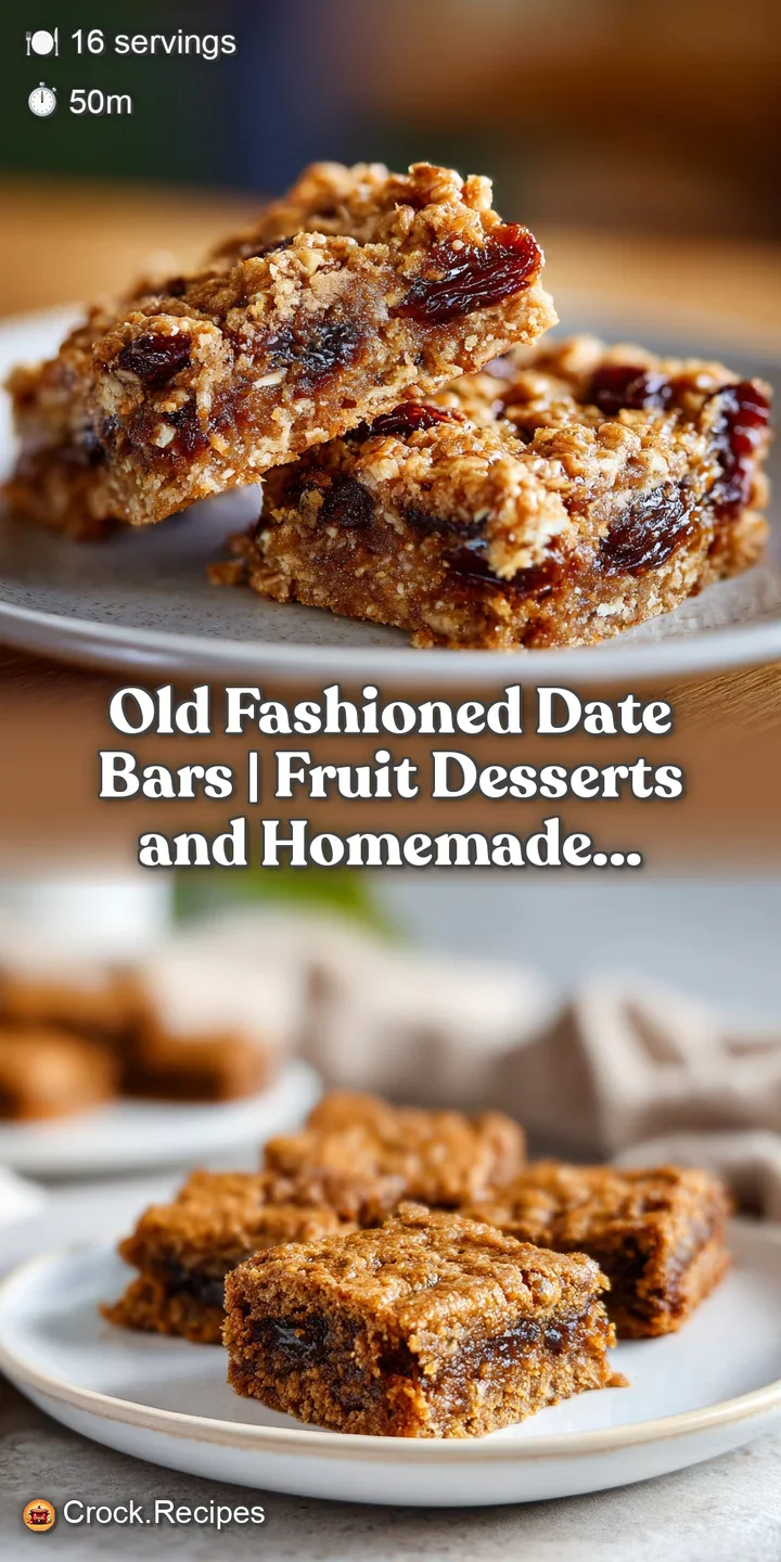Close-up of a chewy date filling peeking from a golden-baked oat crumble bar slice.