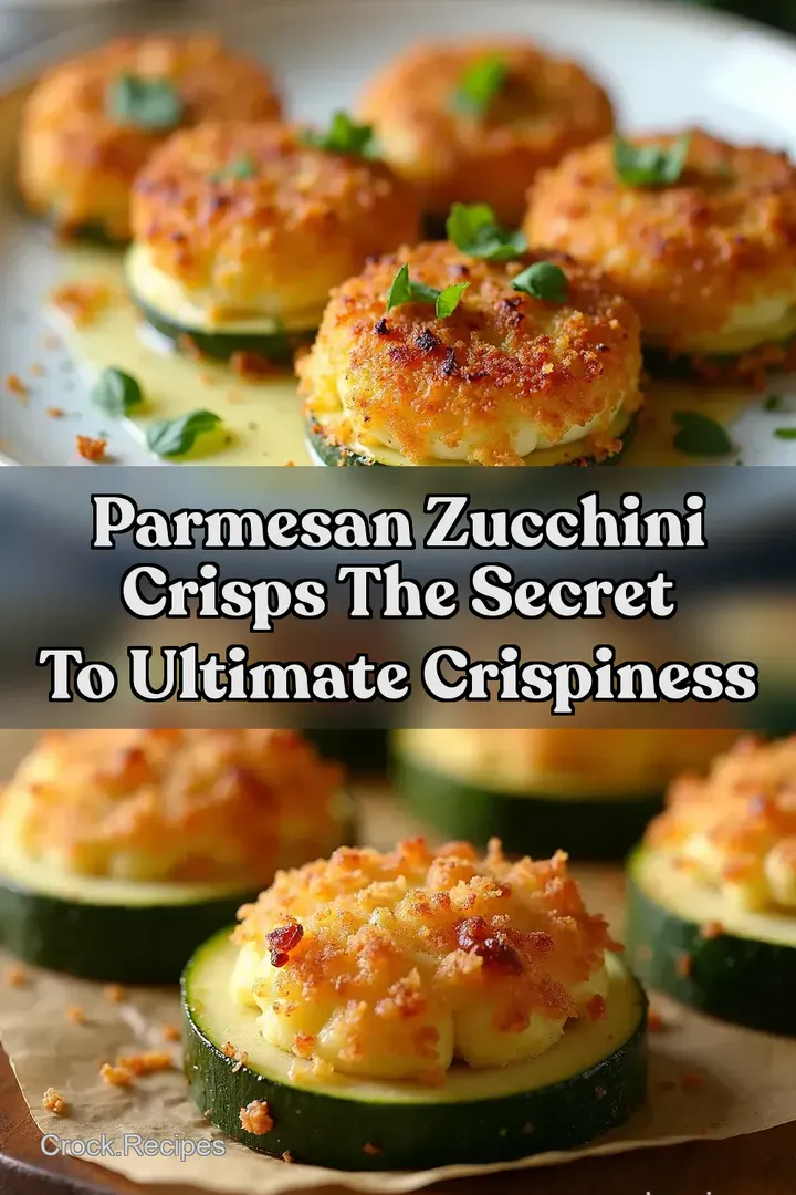 Parmesan Zucchini Crisps The Secret to Ultimate Crispiness