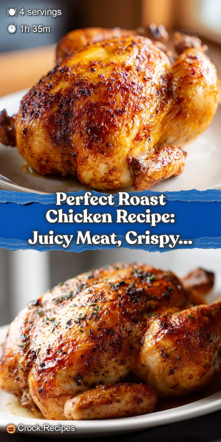 Close-up of juicy, shredded roast chicken with golden-brown crispy skin. Steam rises, promising a tender, flavorful bite. ...
