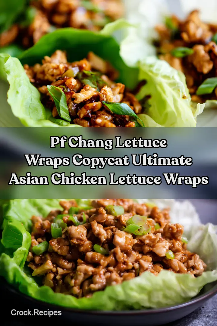 Pf Chang Lettuce Wraps Copycat Ultimate Asian Chicken Lettuce Wraps : PIN FOR LATER Pf Chang Lettuce Wraps Copycat Ultimate Asian Chicken Lettuce Wraps