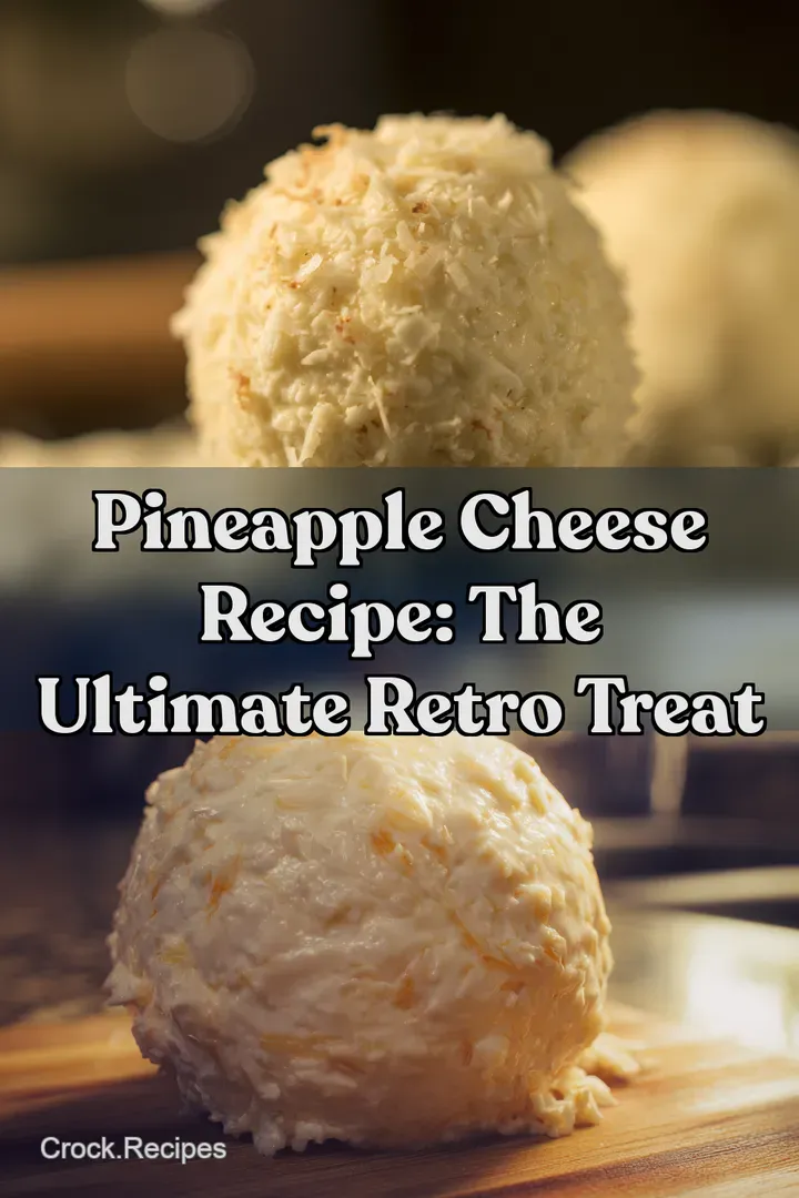 Pineapple Cheese Recipe: The Ultimate Retro Treat : PIN FOR LATER Pineapple Cheese Recipe: The Ultimate Retro Treat