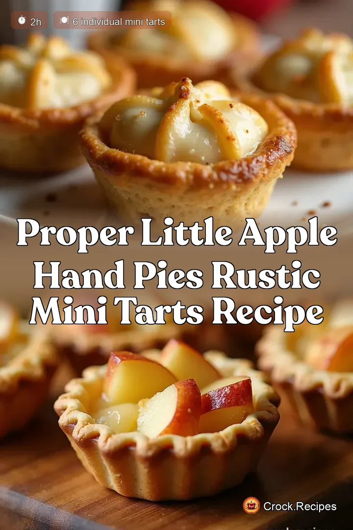 Proper Little Apple Hand Pies Rustic Mini Tarts Recipe