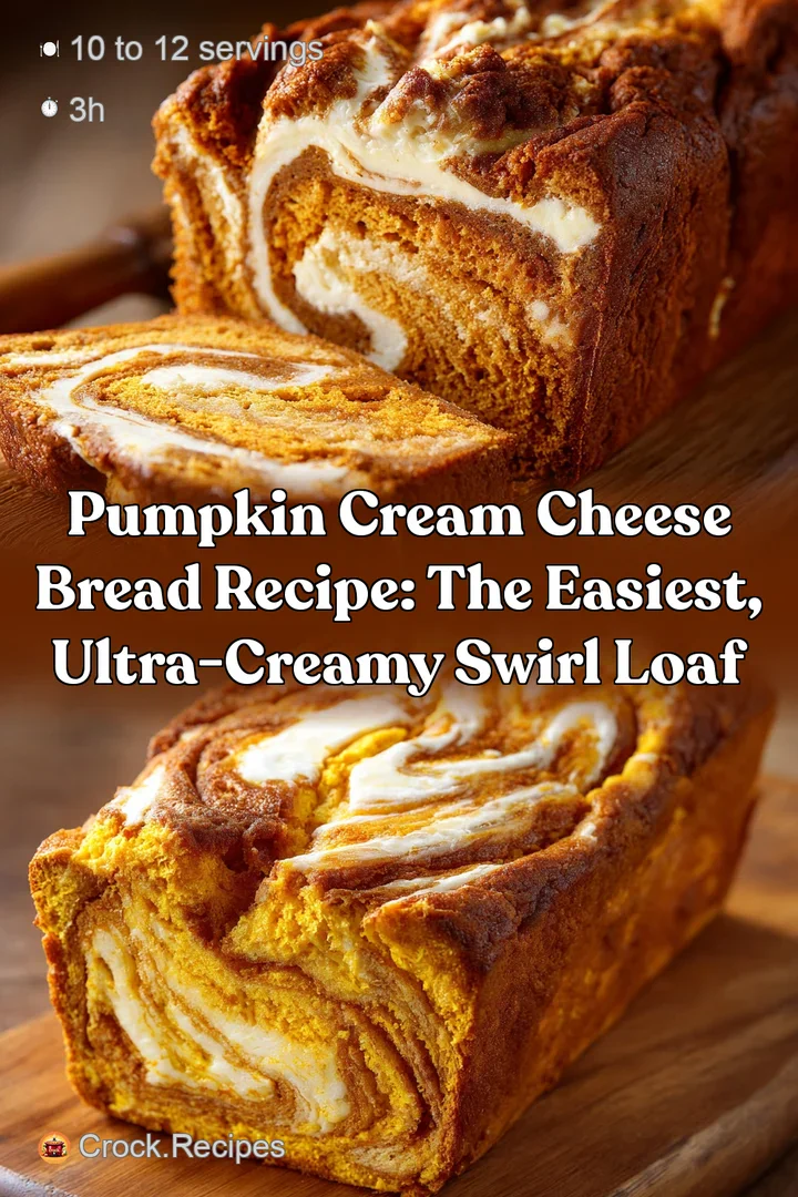 Pumpkin Cream Cheese Bread Recipe: The Easiest Ultra-Creamy Swirl Loaf