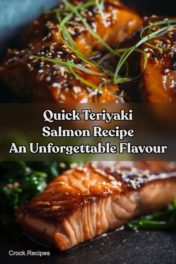 Quick Teriyaki Salmon Recipe An Unforgettable Flavour