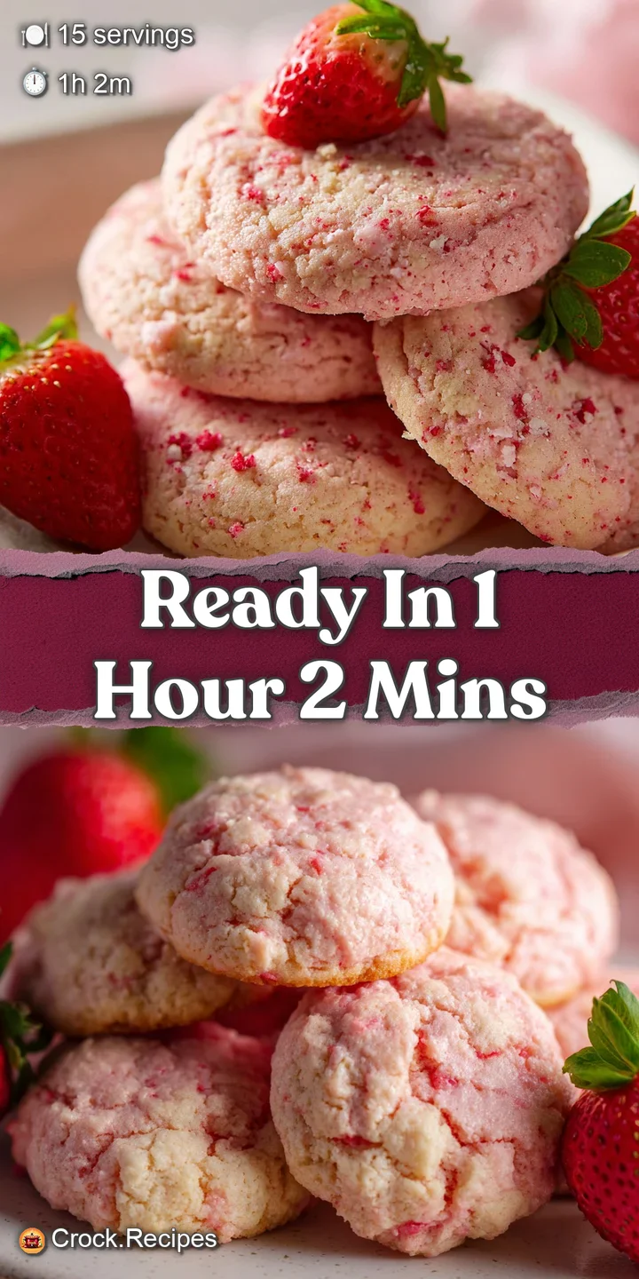 Close-up of a strawberry cheesecake cookie with vibrant pink swirls. You can almost taste the creamy, rich filling and swe...