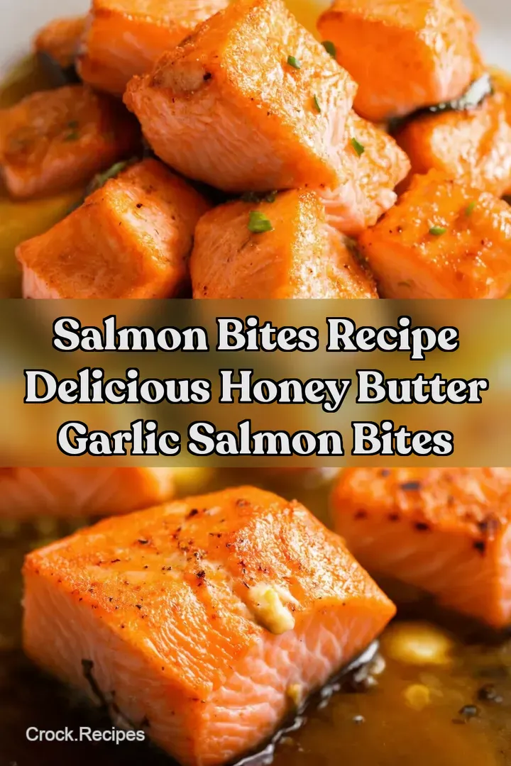 Salmon Bites Recipe Delicious Honey Butter Garlic Salmon Bites