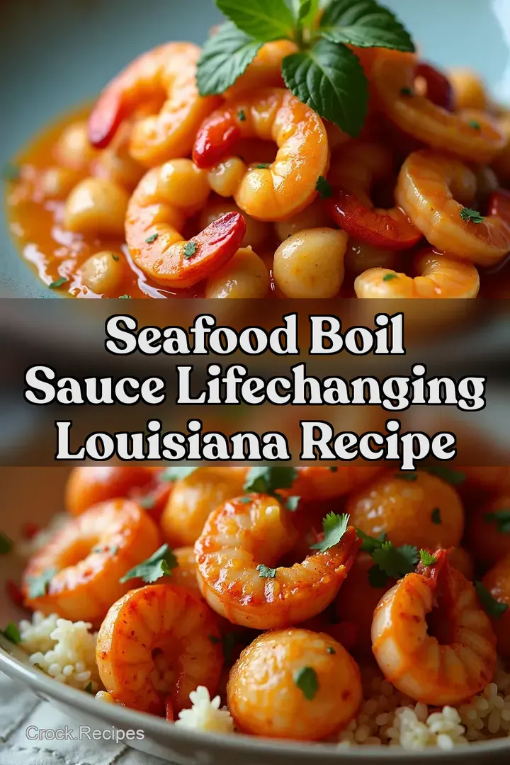 Seafood Boil Sauce LifeChanging Louisiana Recipe