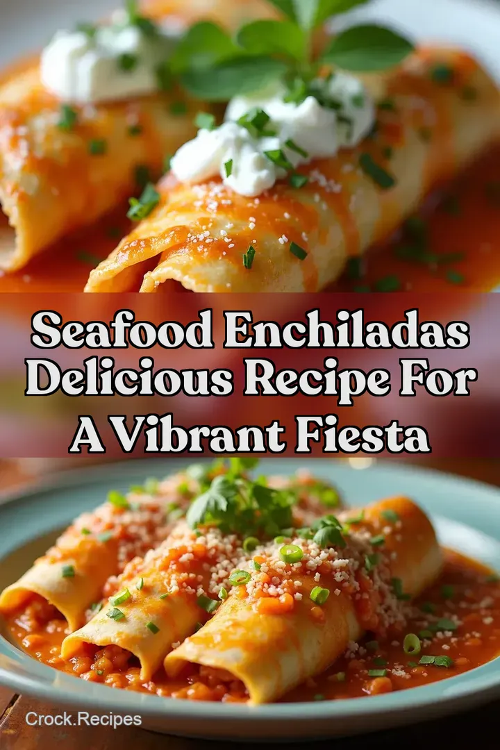 Seafood Enchiladas Delicious Recipe For A Vibrant Fiesta