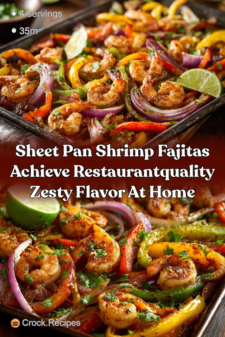 Sheet Pan Shrimp Fajitas Achieve RestaurantQuality Zesty Flavor at Home