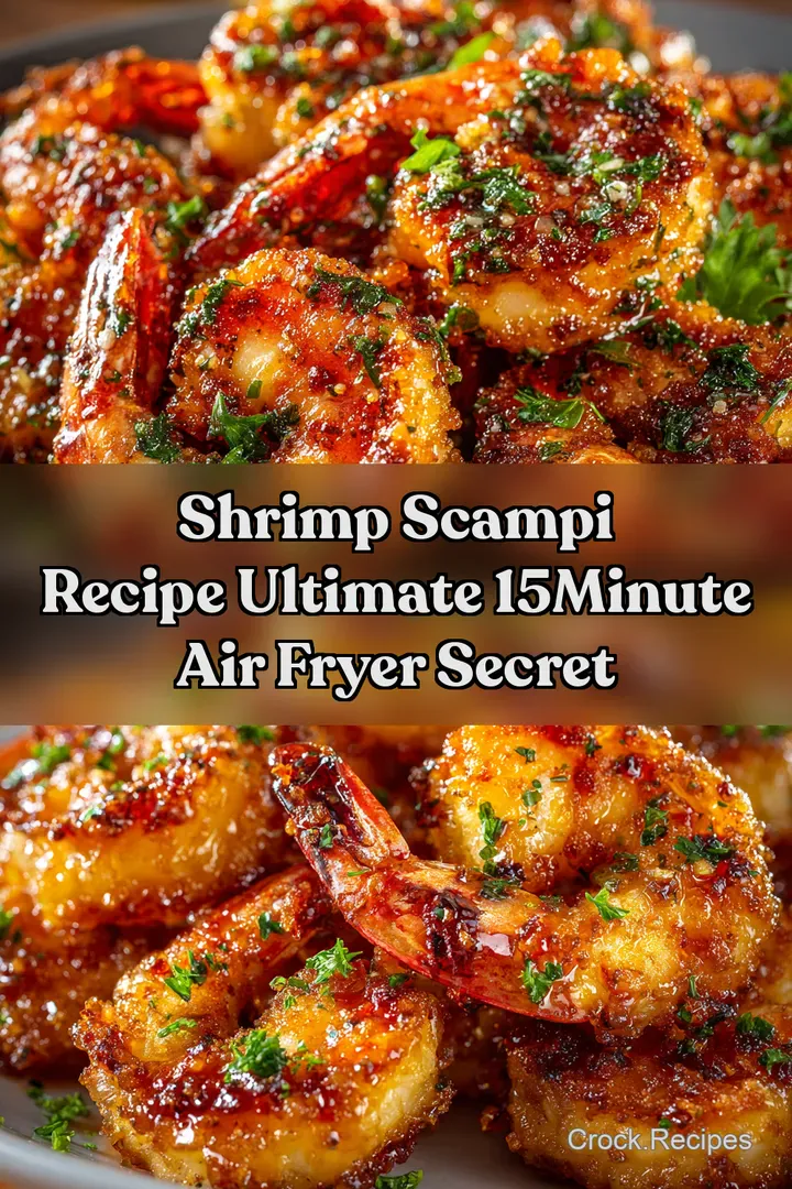 Shrimp Scampi Recipe Ultimate 15Minute Air Fryer Secret