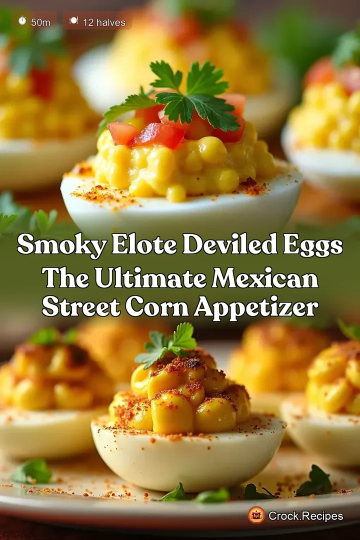 Smoky Elote Deviled Eggs The Ultimate Mexican Street Corn Appetizer