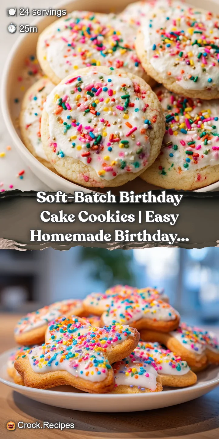 Close-up of a soft, chewy confetti cookie, revealing its rainbow sprinkles and slightly crisp edges, invitingly close.