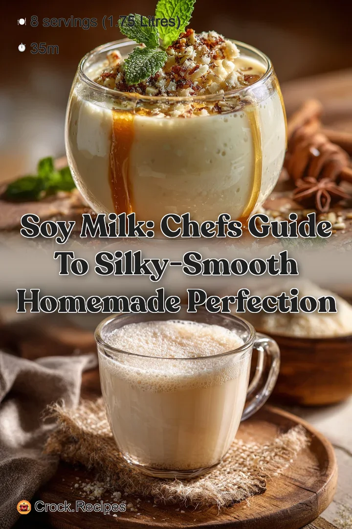 Soy Milk: Chefs Guide to Silky-Smooth Homemade Perfection