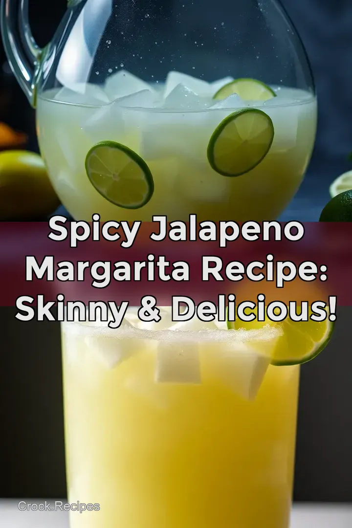 Spicy Jalapeno Margarita Recipe: Skinny & Delicious!