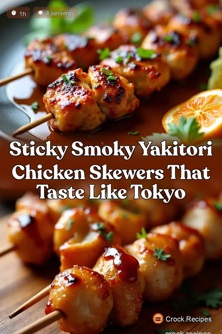 Sticky Smoky Yakitori Chicken Skewers That Taste Like Tokyo
